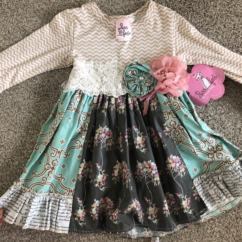 Purr Fect by Haute Baby dress